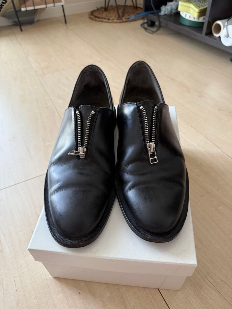 ISHMM zip shoes・black