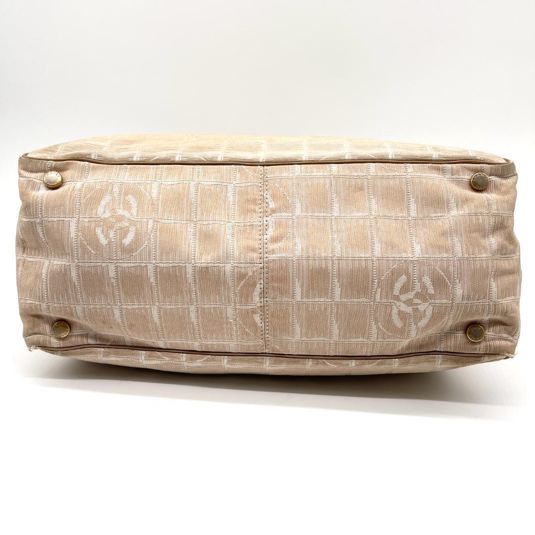 シール付 CHANEL 1050 ニュートラベルライン トートバッグ A4可