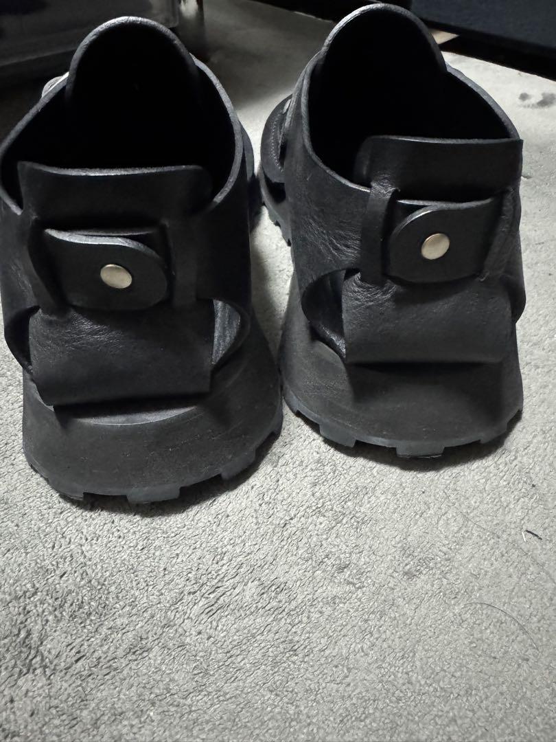 JIL SANDER モンクストラップ　レザーシューズ　40 JIL SANDER モンクストラップ レザーシューズ 40 - メルカリ