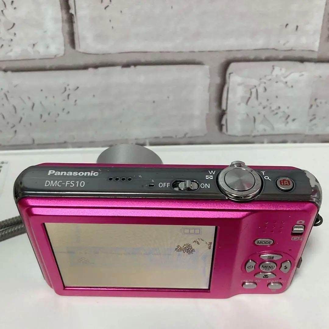 【動作確認済み】Panasonic LUMIX DMC-FS10 デジカメ