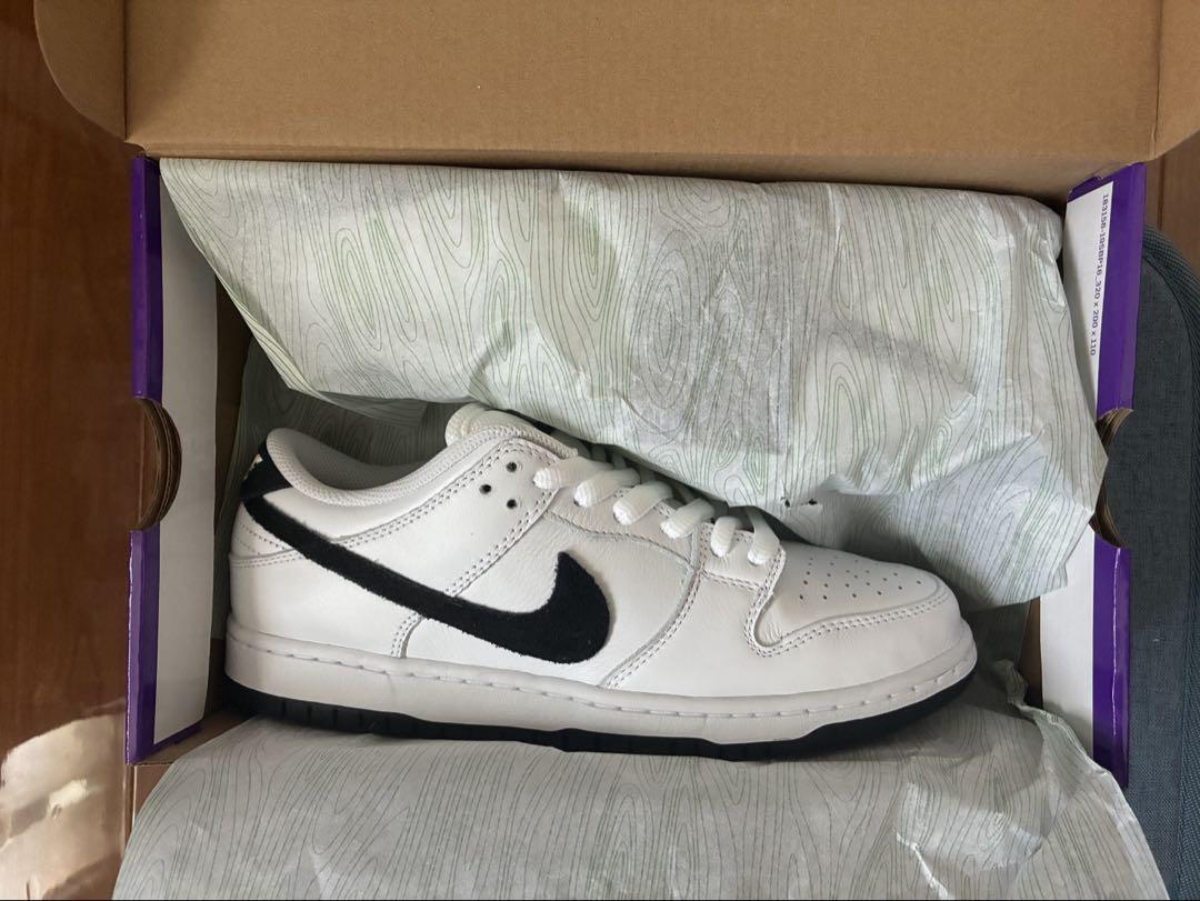 Nike SB Dunk Low Pro White/Black 27cm