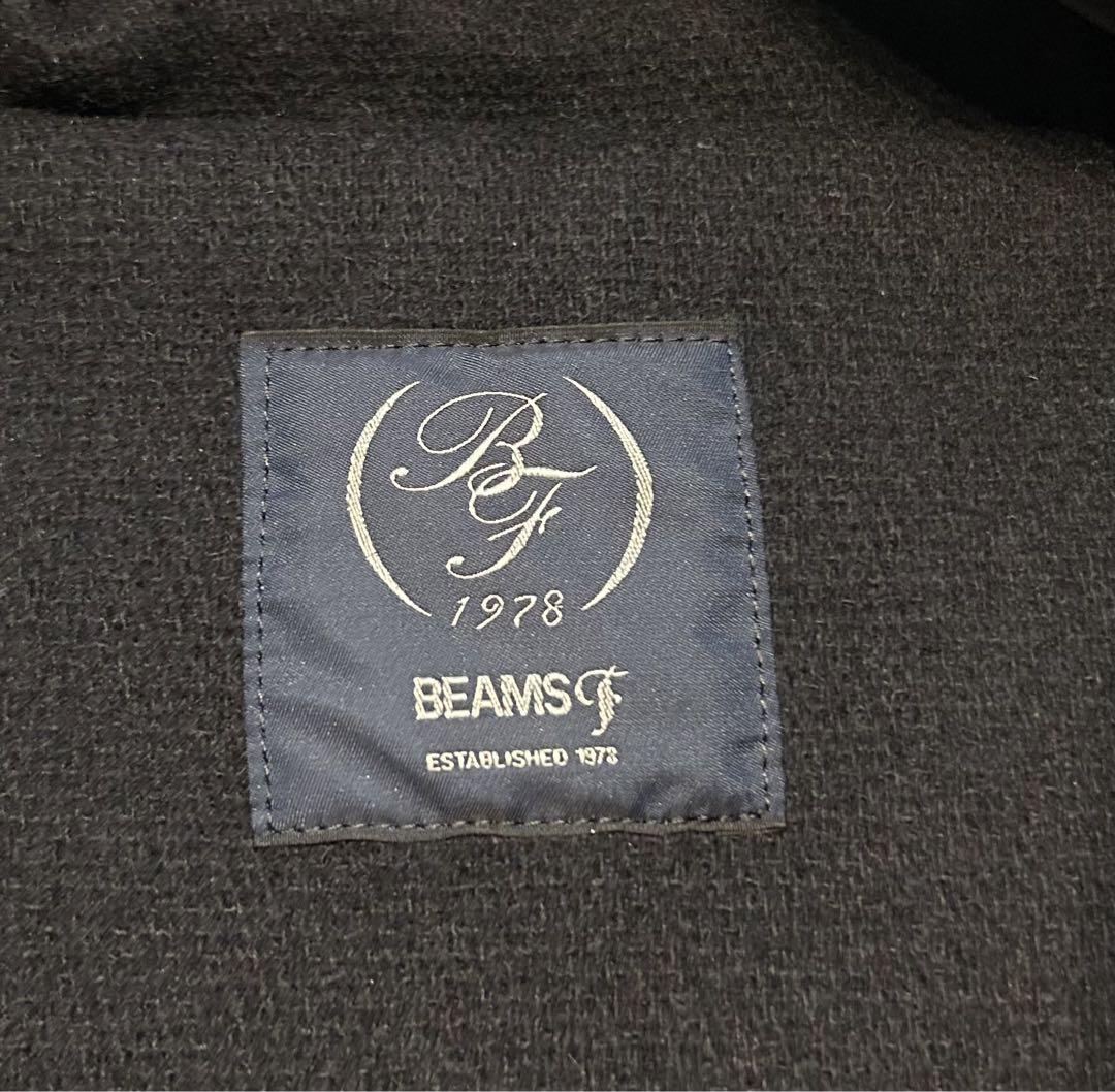 beams F ビームスF ダッフルコート　ネイビー　S