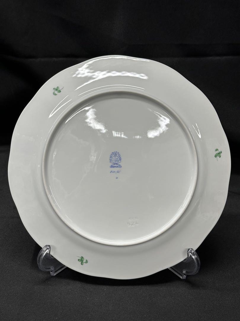 ③ 【美品】HEREND ヘレンド インドの華 プレート 25.5cm