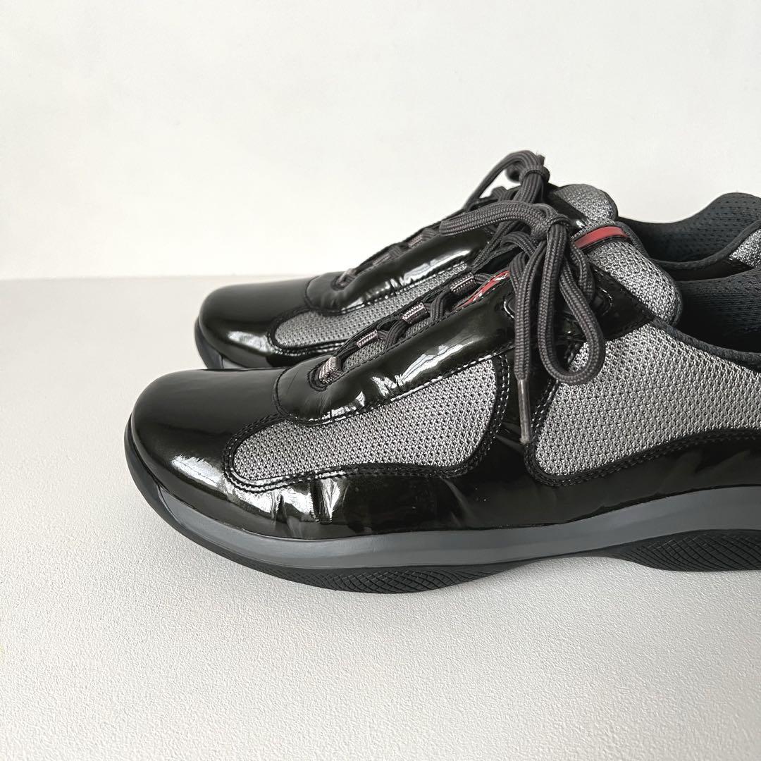 【名作・美品】00s Prada America’s capスニーカー プラダ