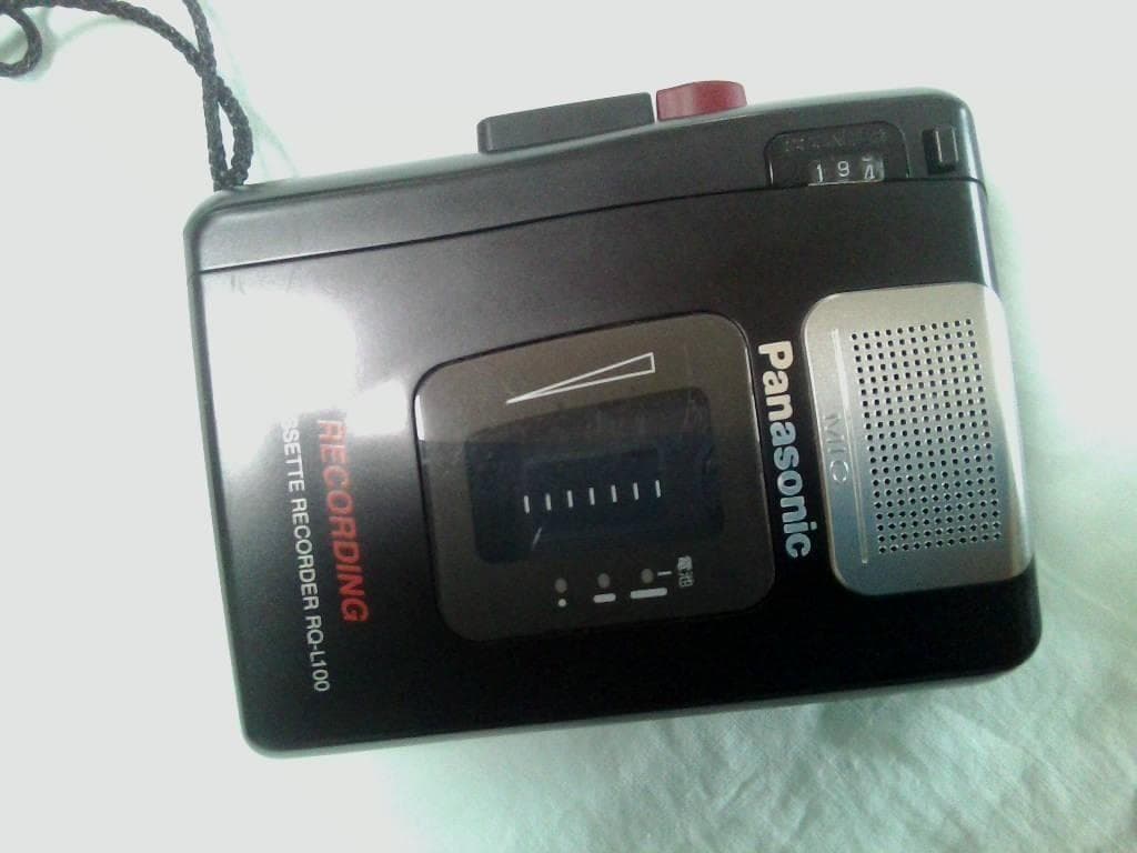 完動良好☆Panasonic RQ-L100 カセットレコーダー スピーカー内臓