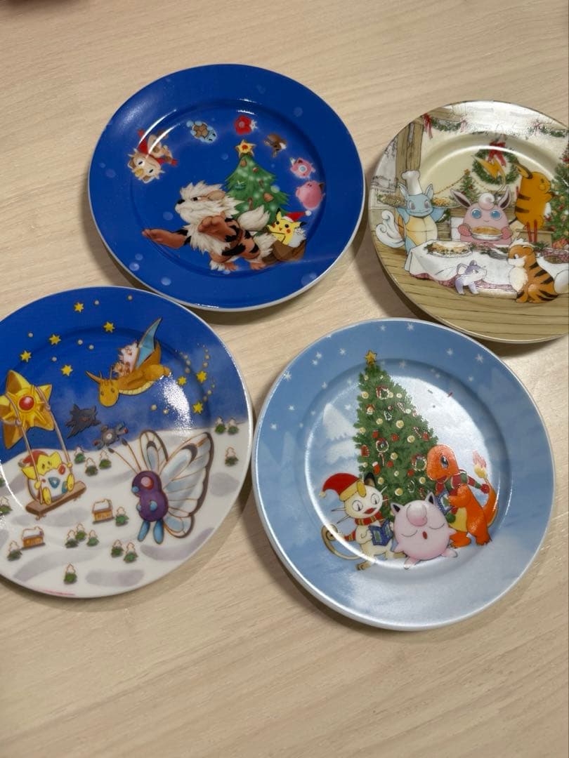 ポケモン クリスマスプレートセット 1998年