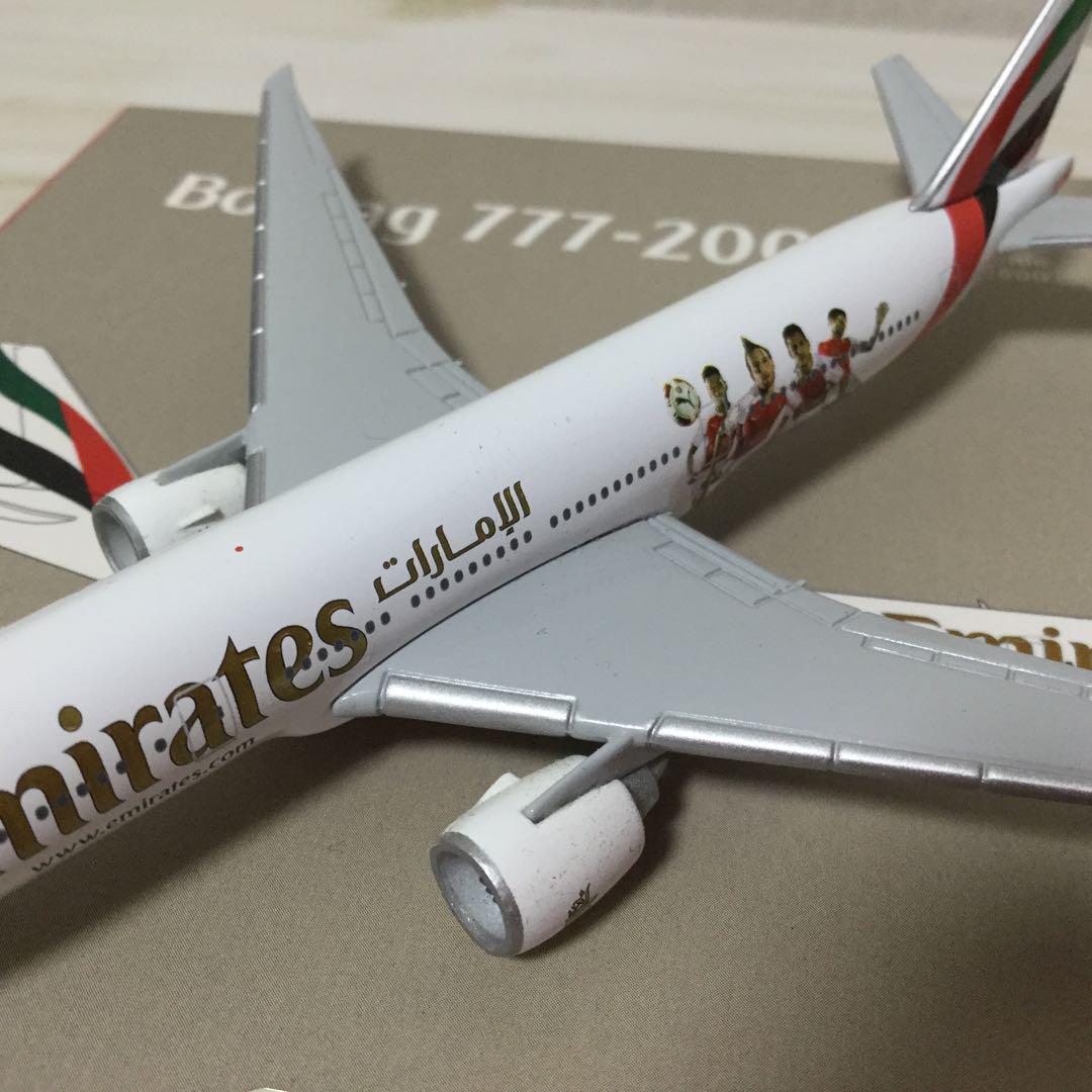 エミレーツ航空 777-200LR アーセナル 模型 1/500