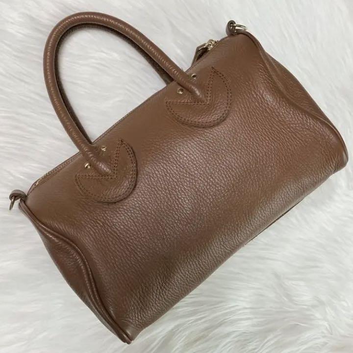 2022人気SALE 極美品 ミニボストン ブラウン RahvL-m59769690419 YOUNG&OLSEN フレームワーク別注 在庫限定品