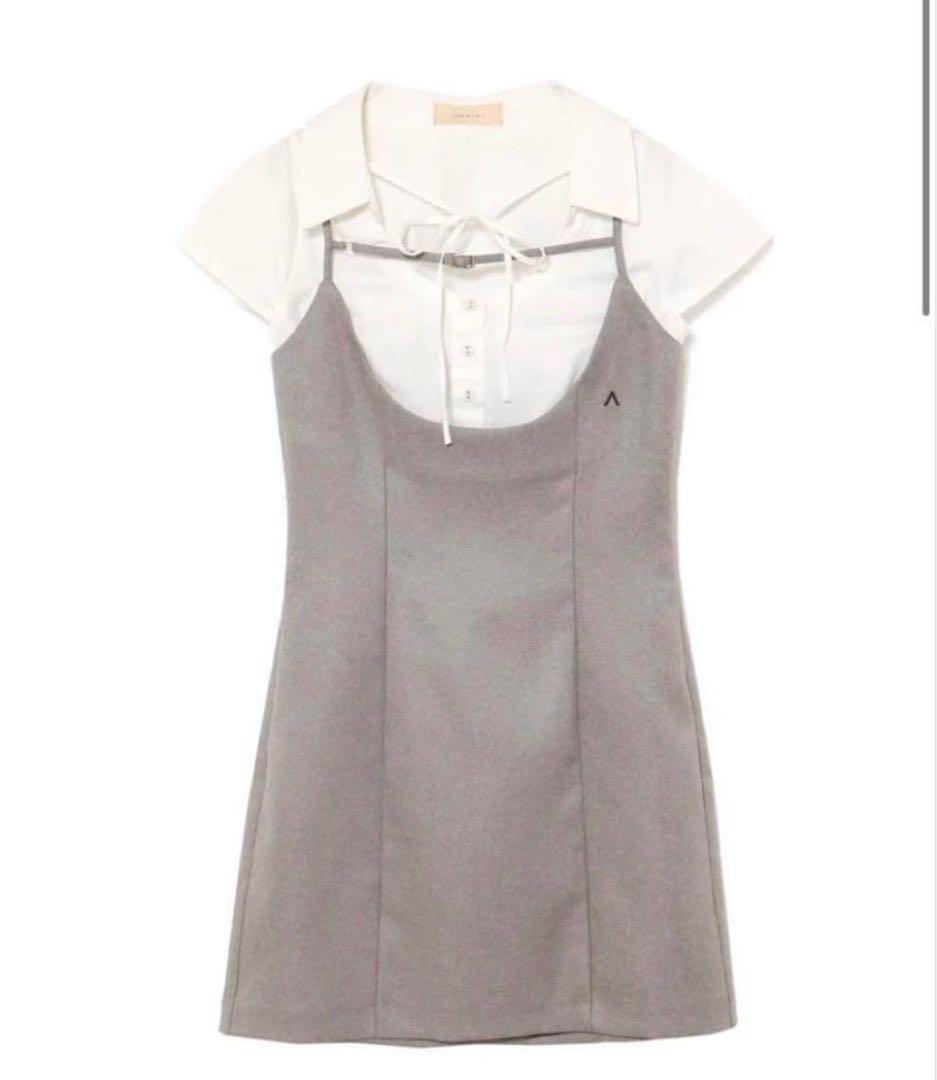 ワンピース Betty layered dress andmary