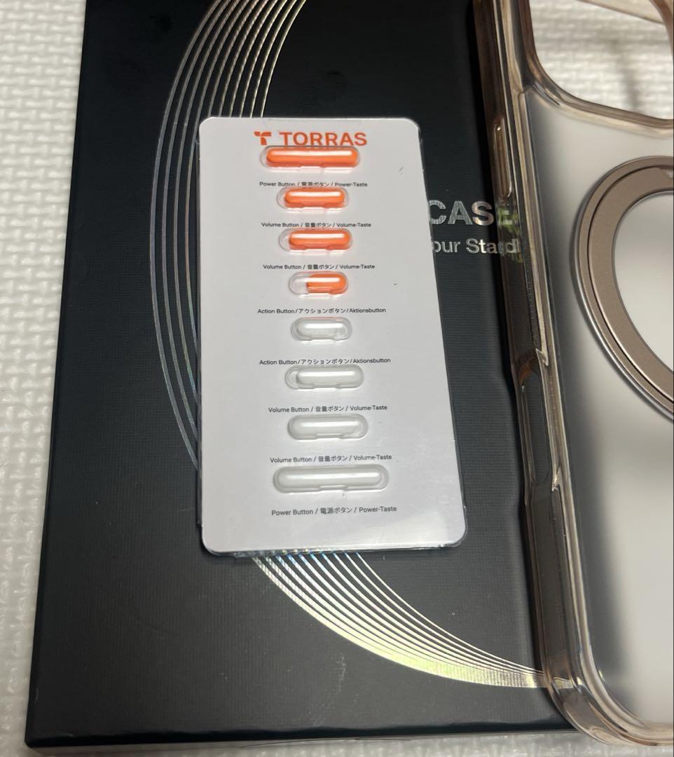TORRAS iPhone 16 Pro Max 米軍MIL規格耐衝撃ケース
