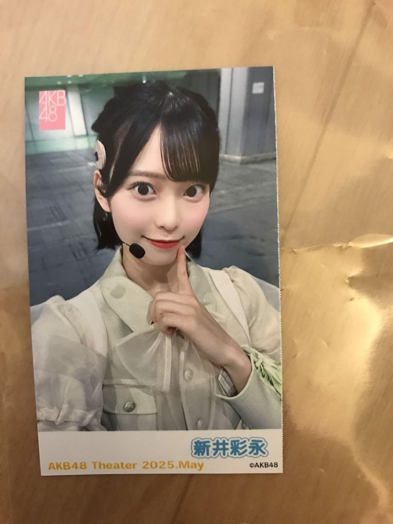 【★大感謝セール】 AKB48劇場 メルカリ - 新井彩永 5月 生写真 チェキ風 アイドル