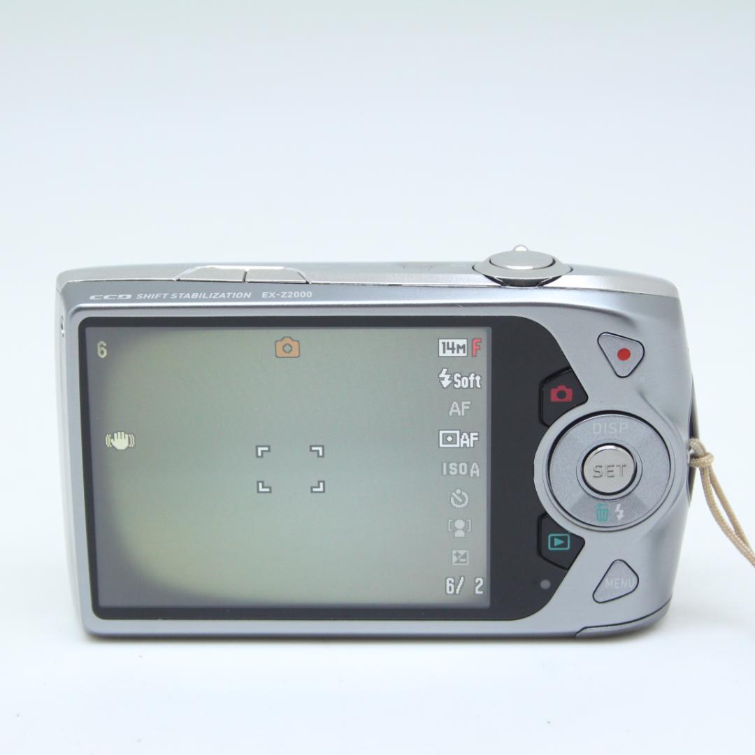 CASIO EXILIM EX-Z2000デジタルカメラ(ケースと充電コード付) デジタルカメラ CASIO EXILIM EX-Z2000 ピンク 付属品あり