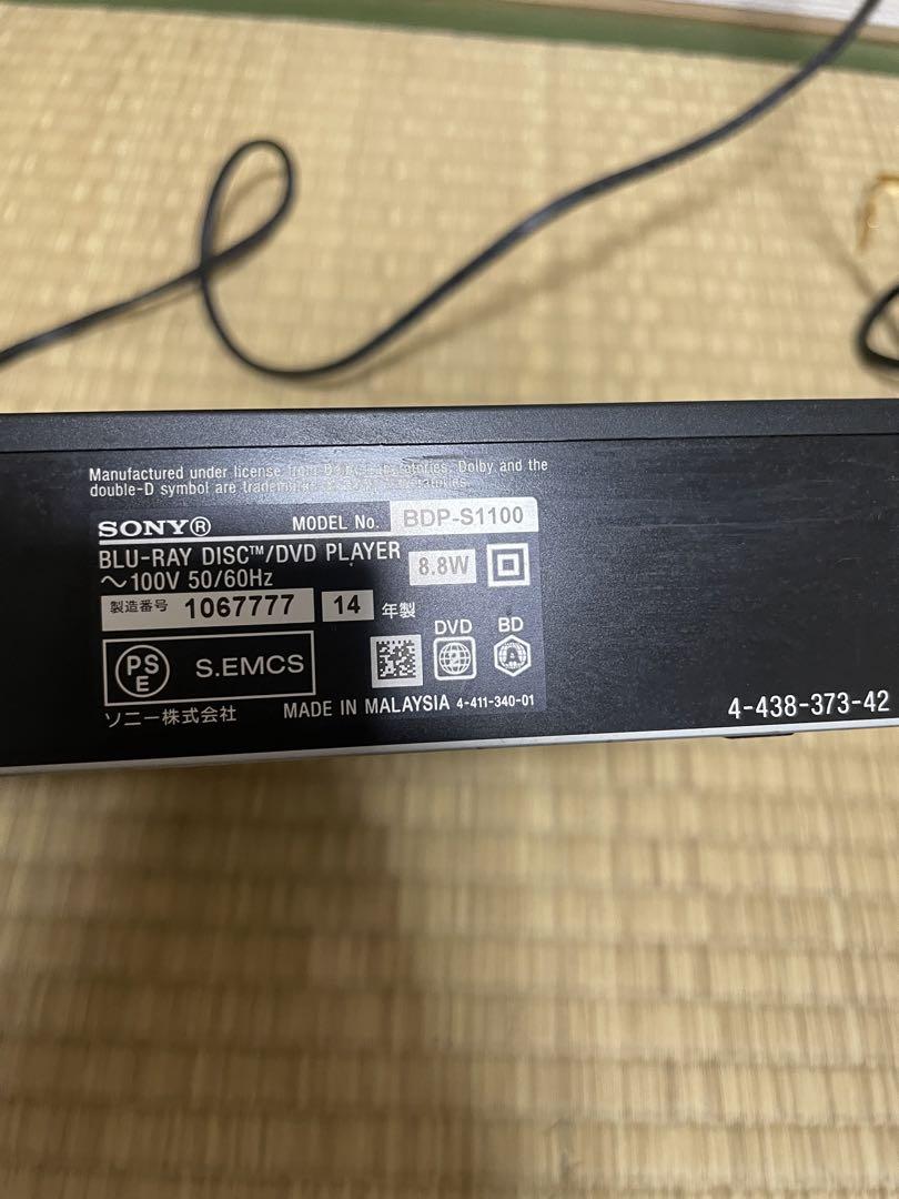 SONY CMT-X3DとSONY BDP-S1100ブルーレイプレーヤー再生機