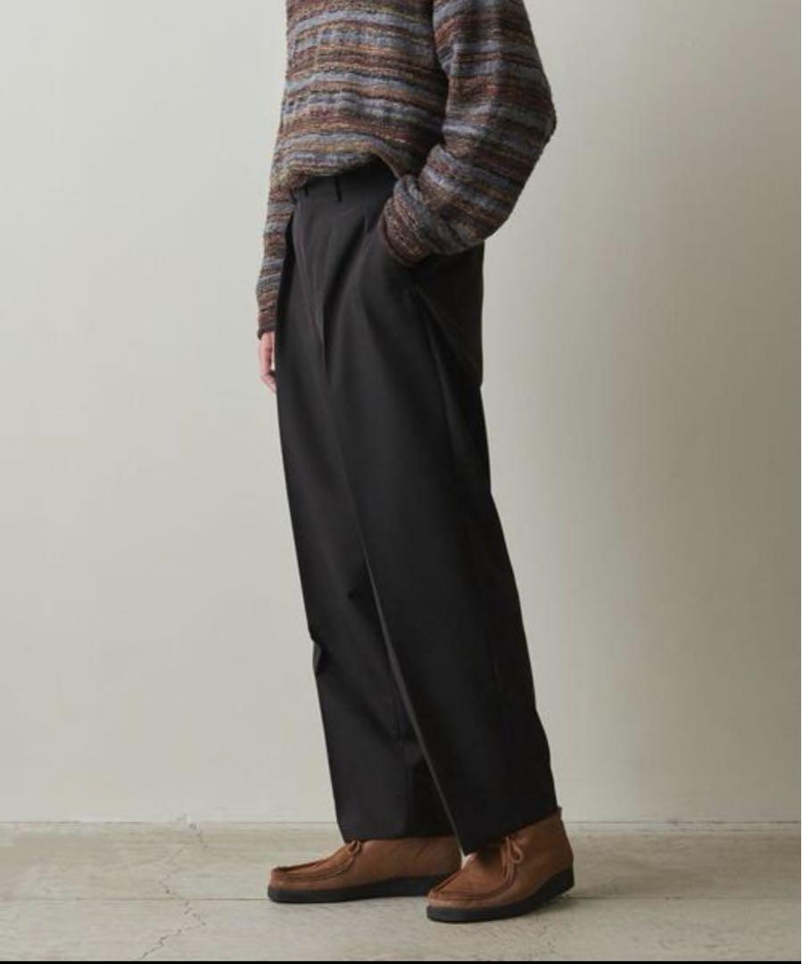 スラックス FITECOM IN2PLEATED DRESS TROUSERS