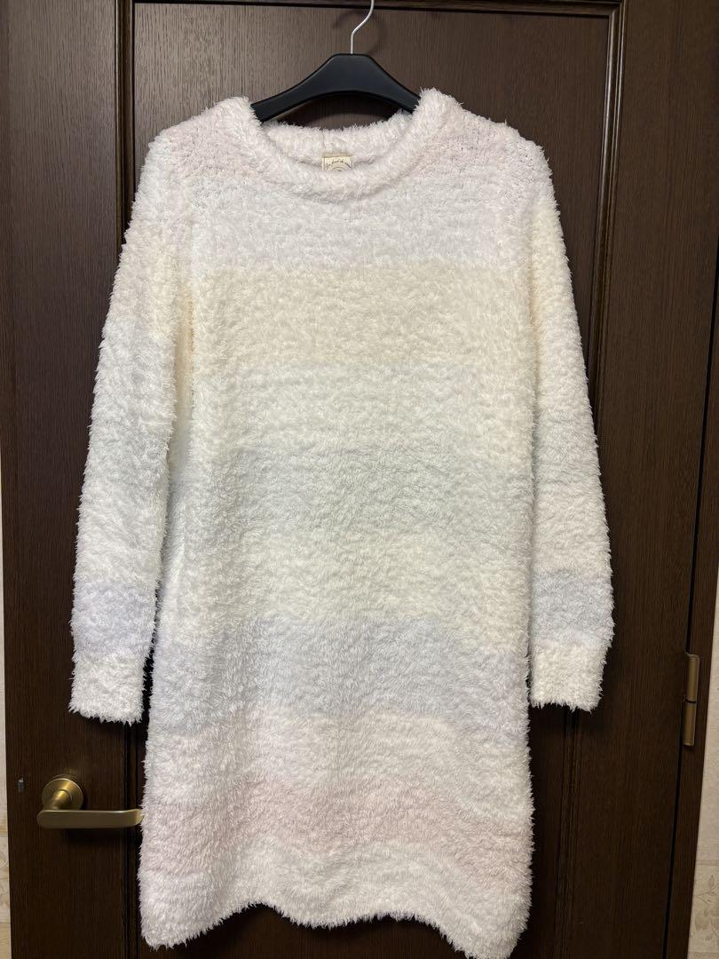ジェラートピケ　もこもこ　ワンピース　ルームウェア