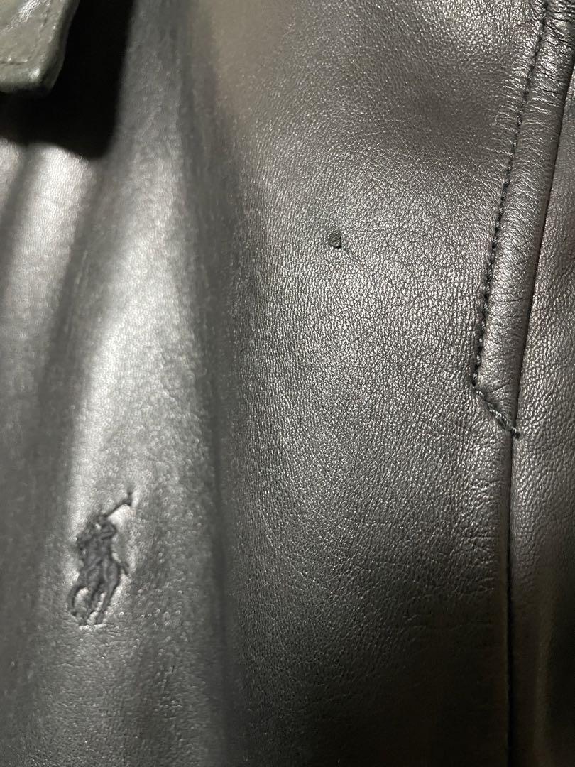 ラルフローレン レザージップジャケット 画像9