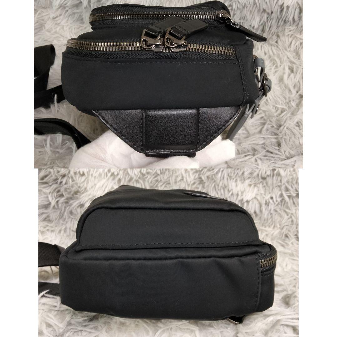 【美品】TUMI グレゴリー スリング ハリソン ボディバッグ T186  黒