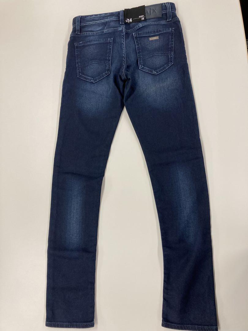 新品・未使用アルマーニエクスチェンジAX スキニージーンズ 28