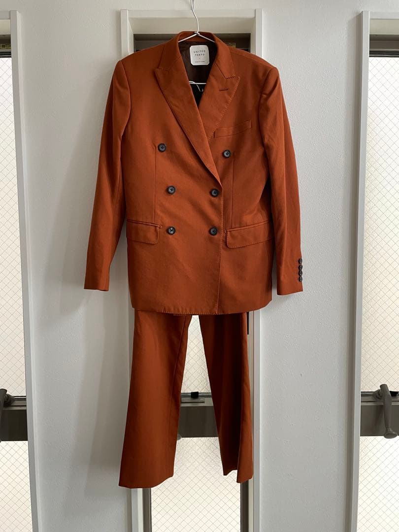 UNITED TOKYO ダブル セットアップ サイズ1 テラコッタS UNITED TOKYO