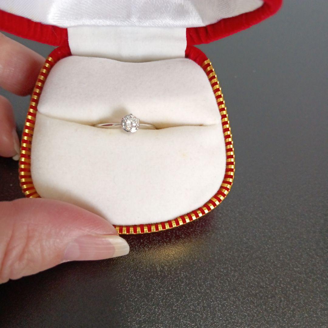 ❀天然ダイヤモンドpt900…0.273ct