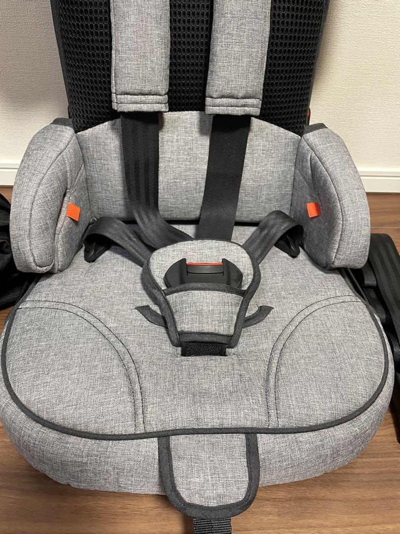 日本育児　トラベルベスト　EC FIX  ISOFIX グレーデニム