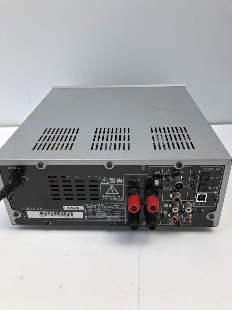 KENWOOD コンポ CDプレーヤー レシーバー R-K731(D167) - メルカリ