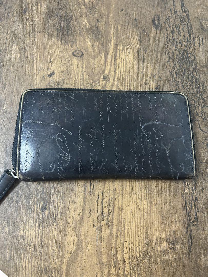 ベルルッティブラックレザー長財布