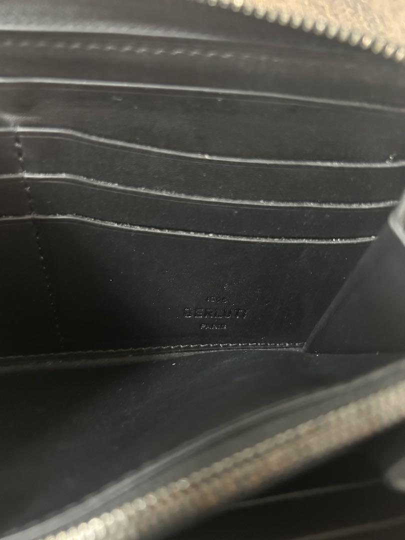 ベルルッティブラックレザー長財布