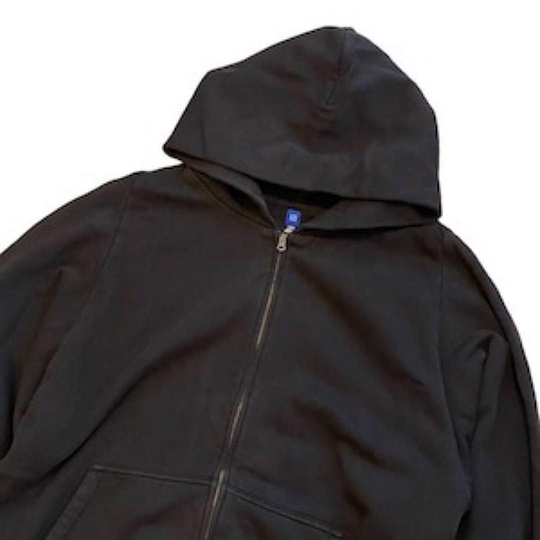 トップス YZY GAP zip hoodie black L