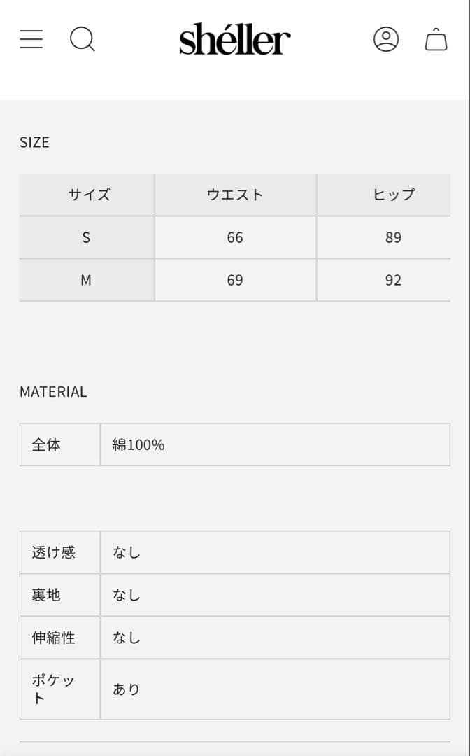 sheller ドッドデニム