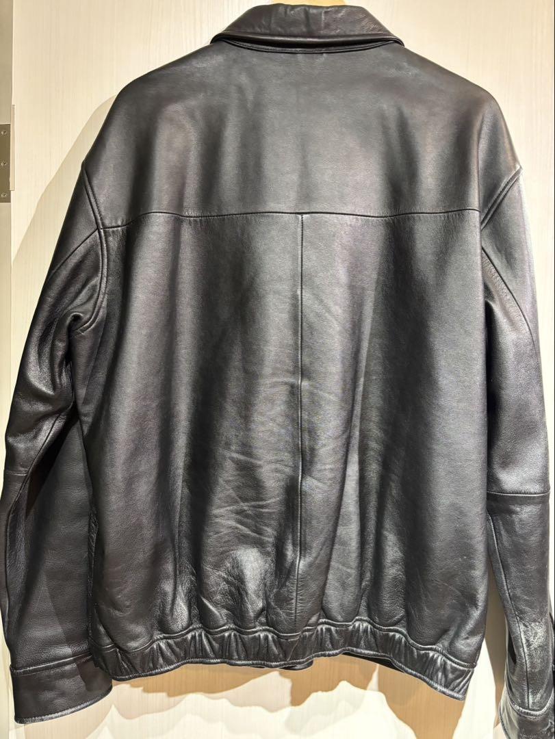 激安正規  定価12万美品XLPolo Ralph Lauren レザー ジャケット 黒 ジャケット・アウター
