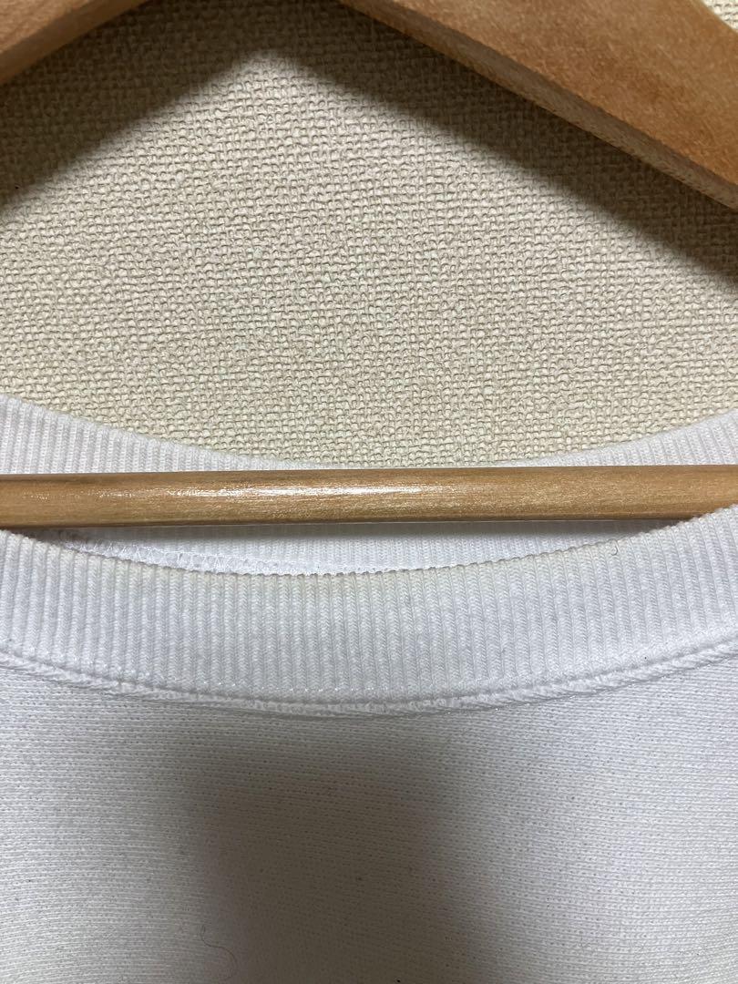 Champion Reverse Weave トレーナー L 白