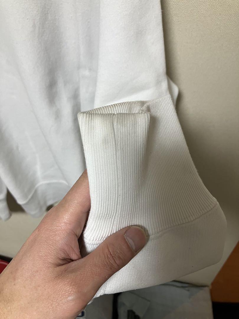 Champion Reverse Weave トレーナー L 白