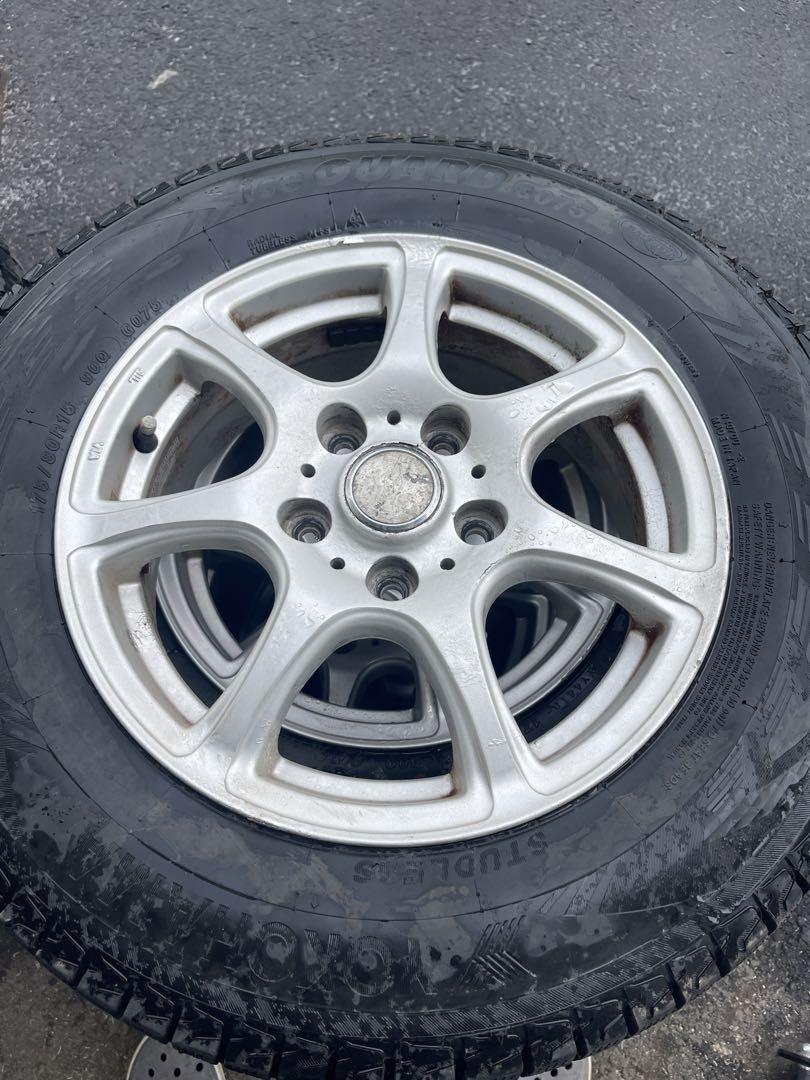 てん様専用出品！パジェロミニ　スタッドレスタイヤ　175/80r15 4本