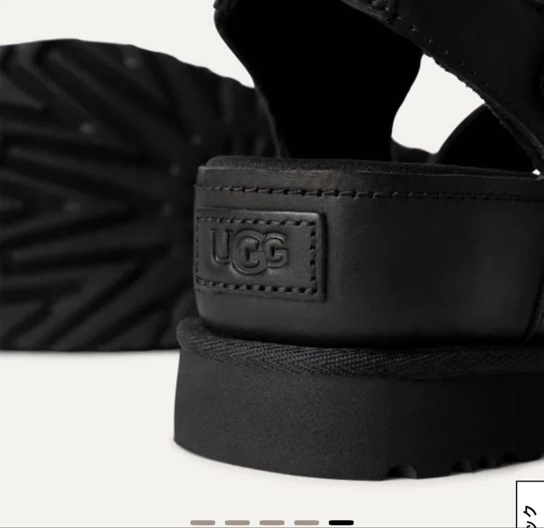 UGG GOLDENSTAR HI 25.5 ブラック アグ - メルカリ