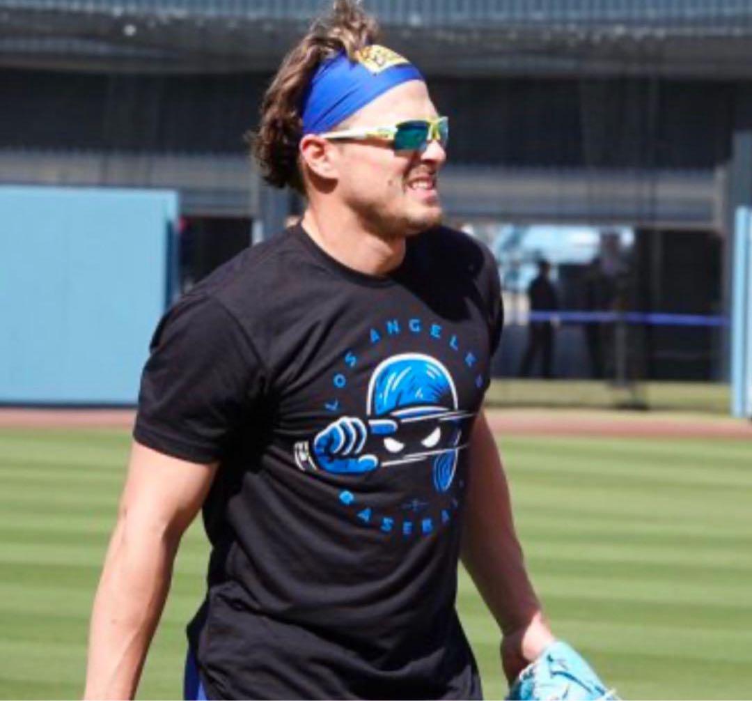 ドジャース　大谷翔平　スキンケアスワイブ　Tシャツ L ※正規品　②