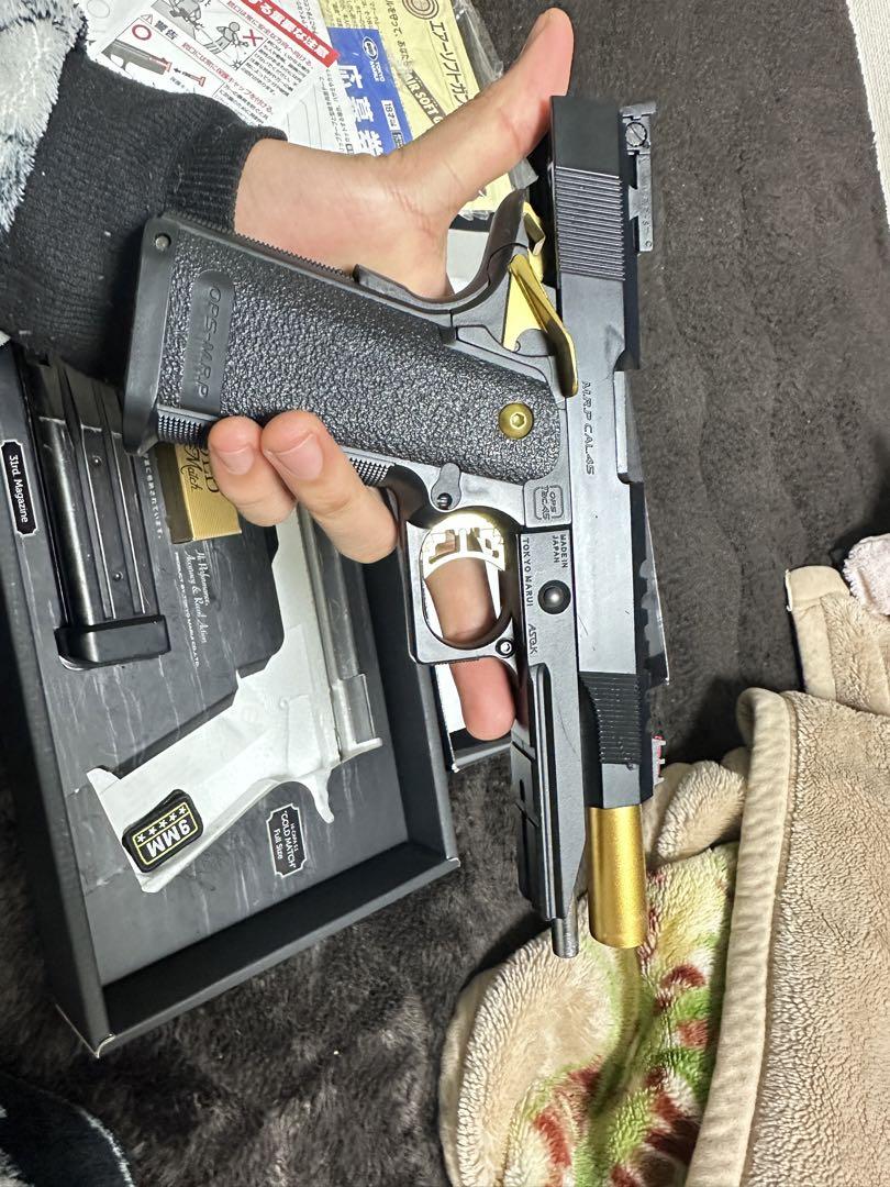 トイガン TOKYO MARUI HIGH CAPA 5.1 GOLD MATCH