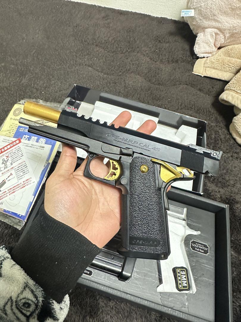 トイガン TOKYO MARUI HIGH CAPA 5.1 GOLD MATCH