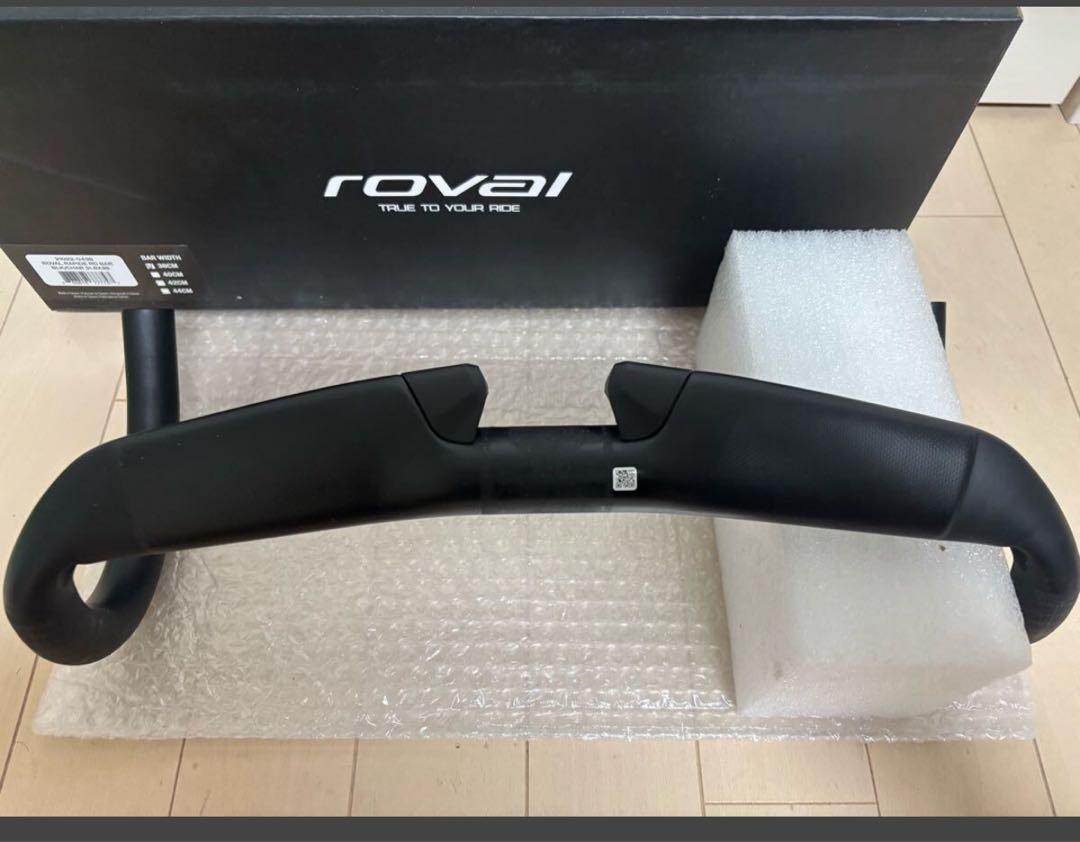 ROVAL RAPIDE カーボンハンドル 380mm幅 定価48400円 ROVAL RAPIDE カーボンハンドル 380mm幅 定価48400円 - メルカリ