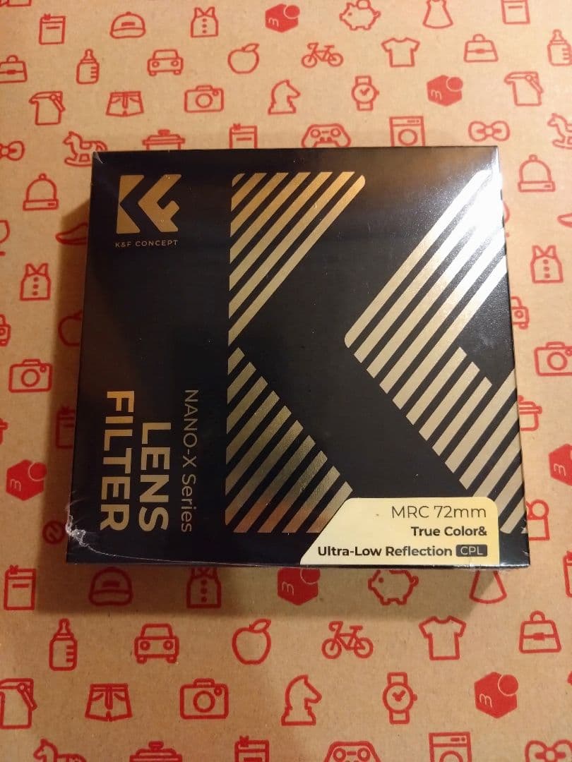 K&F Concept 72mm True Color超低反射 CPLフィルター