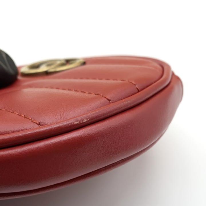 美品 GUCCI ハート コインケース 財布 キーリング キーケース レザー