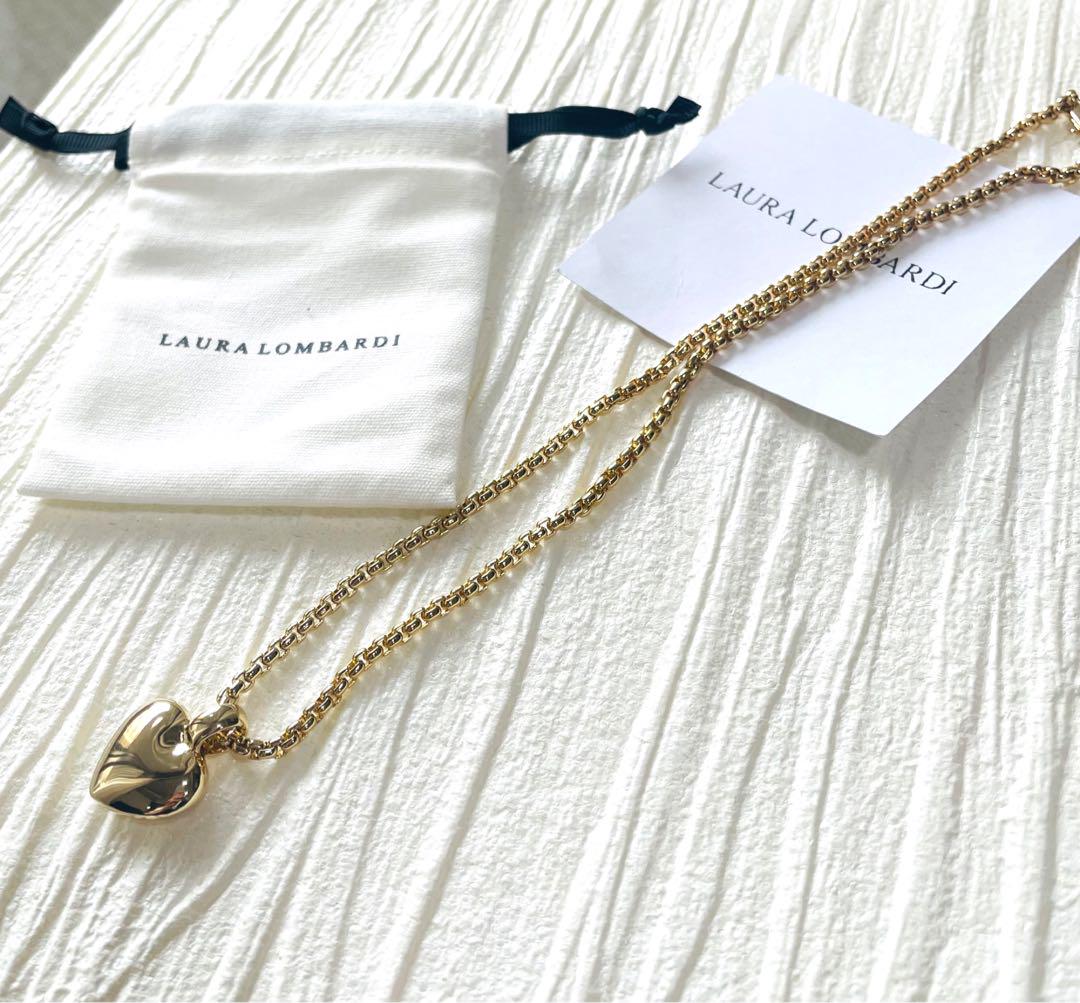 新品 ローラロンバルディ Laura Lombardi ハート ネックレス