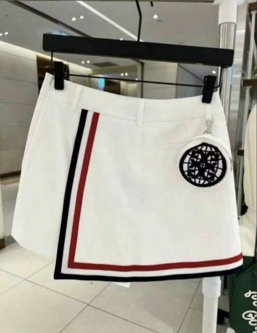 G/FORE ジーフォア ゴルフレディースノースリーブシャツ·スカート2点セット