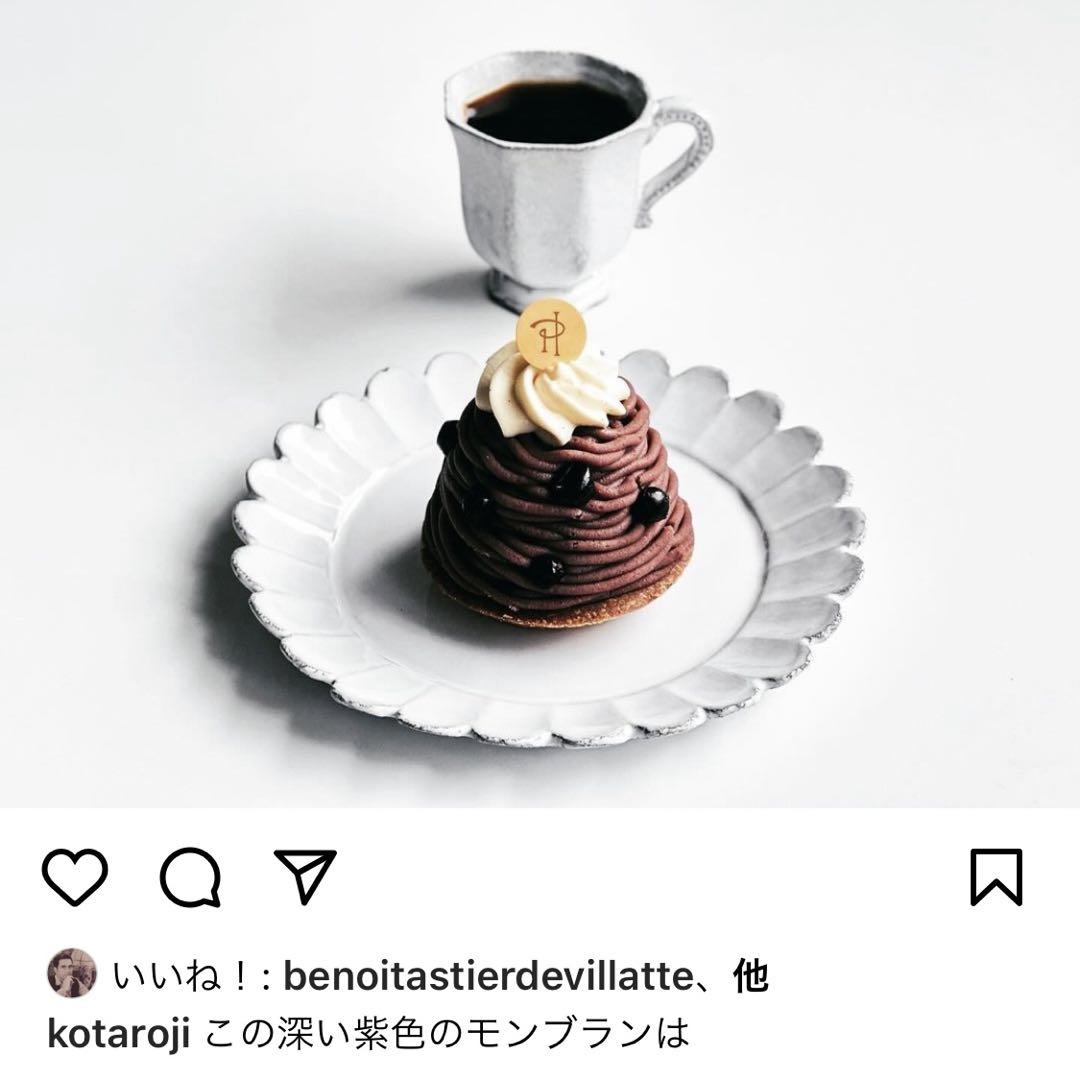 Astier de Villatte デザートプレート お花 食器