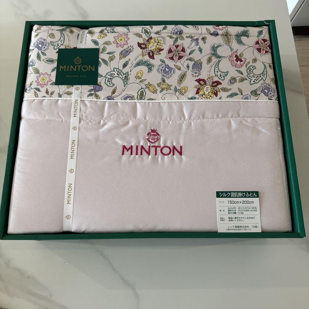 MINTON シルク混肌掛けふとん