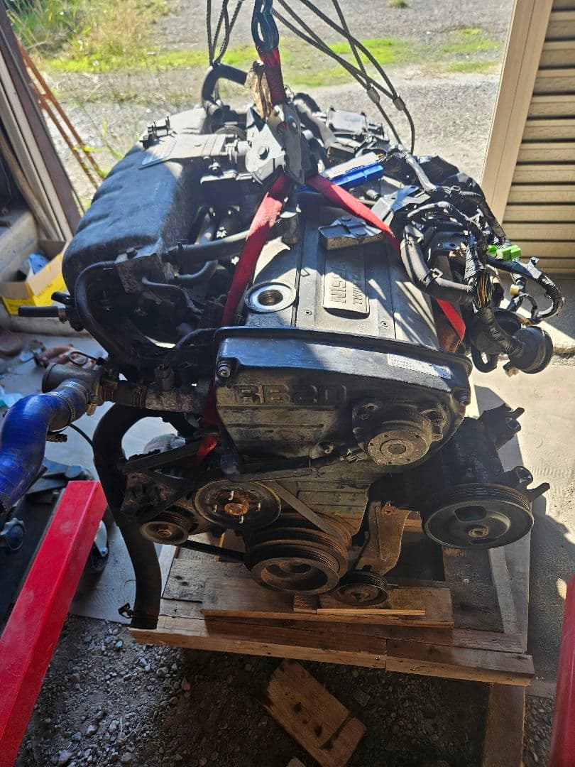 RB20DET HCR32 スカイライン ターボエンジン 補機類付き 200,000円