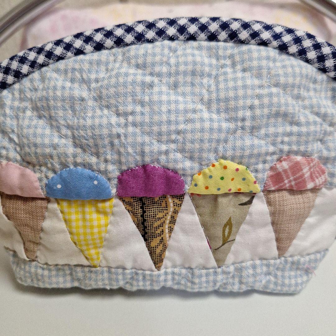 ハンドメイド パッチワークポーチ スーちゃん A7 - メルカリ