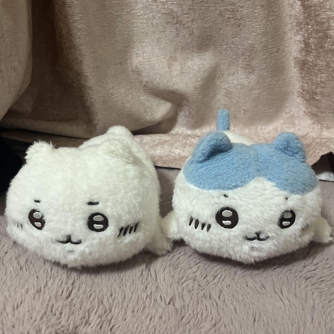 ちいかわ ハチワレ ほわほわぬいぐるみ 寝そべり