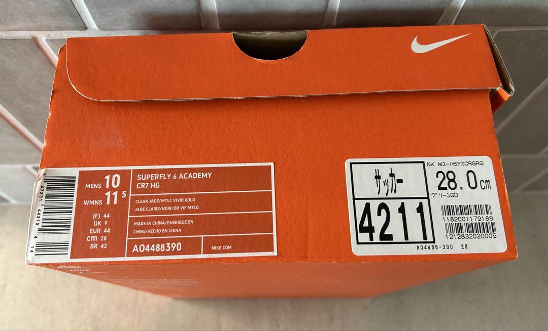 【希少】NIKEマーキュリアル スーパーフライ6 CR7 HG