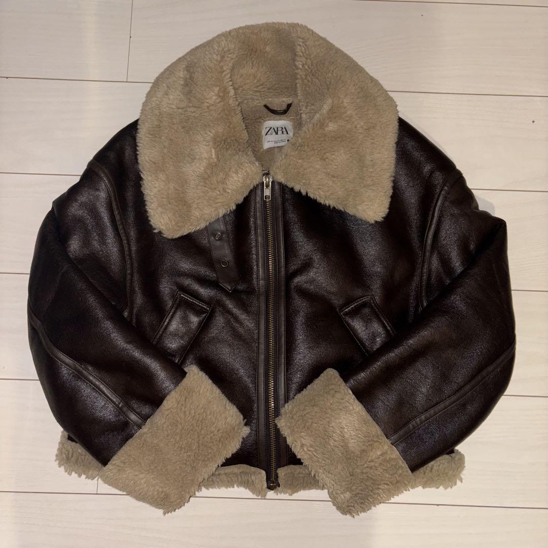 ZARA ムートンジャケット
